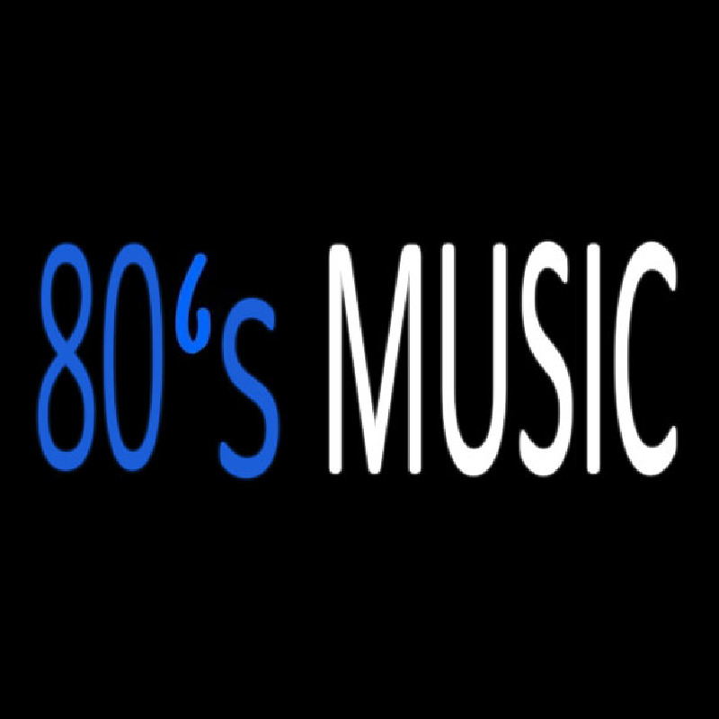 80s Music Neon Sign
