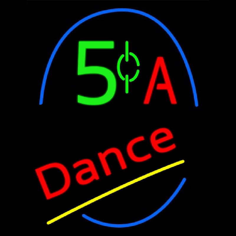 A Dance Neon Sign