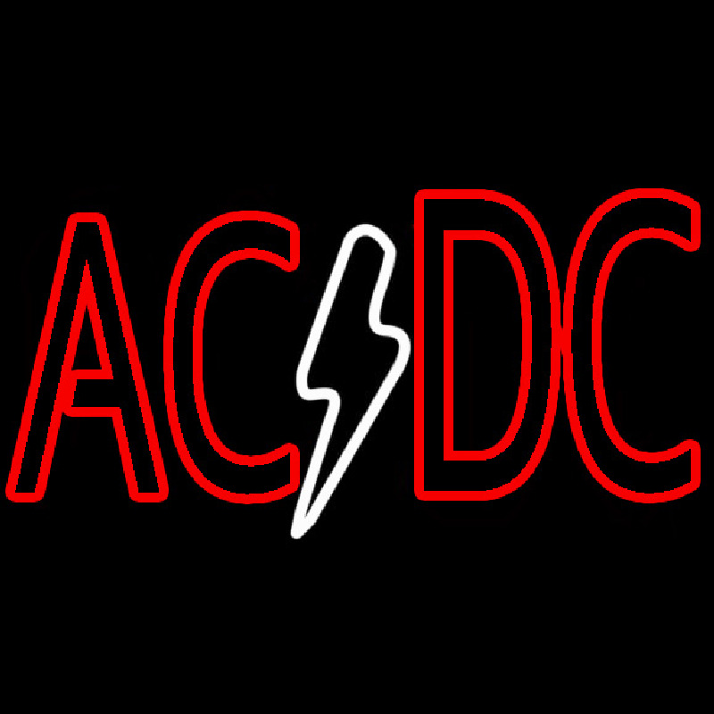 Ac Dc Band Music Neon Sign