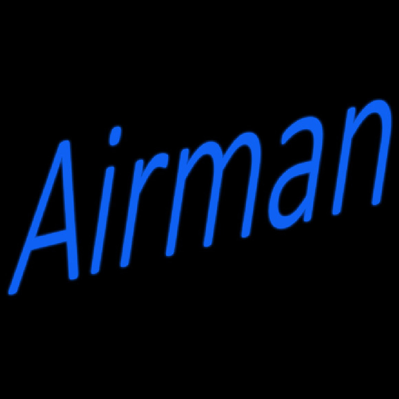 Airman Neon Sign