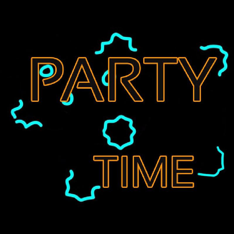 And Party Time 1 Neon Sign