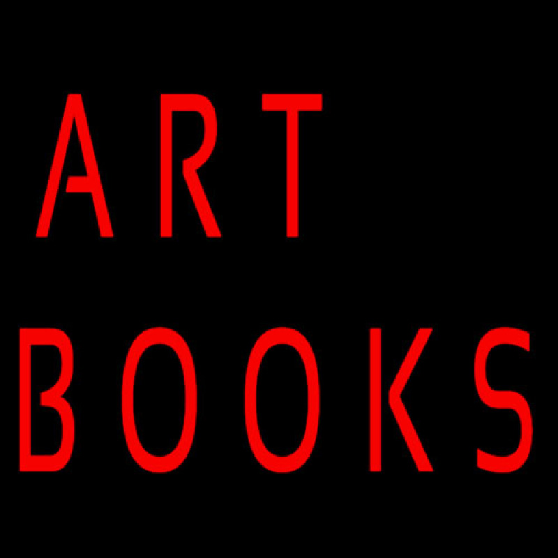 Art Books Neon Sign