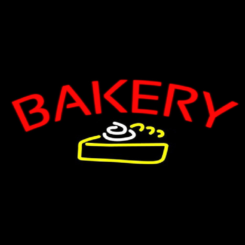 Bakery Logo Neon Sign