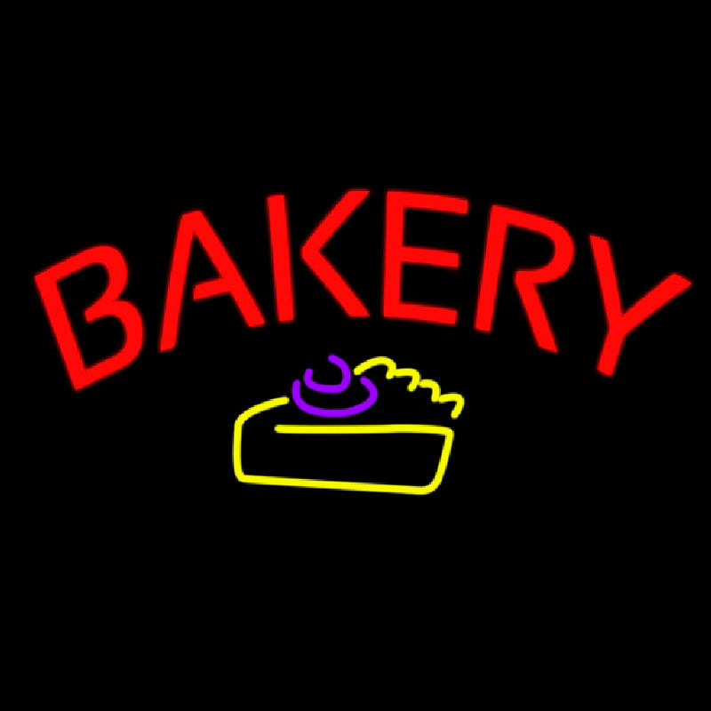 Bakery Logo Neon Sign