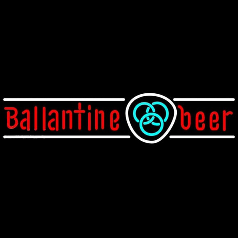 Ballantine Blue Logo Beer Sign Neon Sign