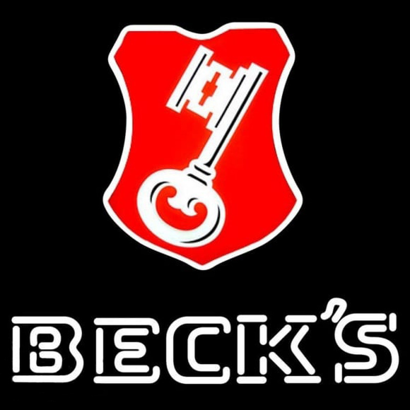 Beck Key Label Beer Sign Neon Sign