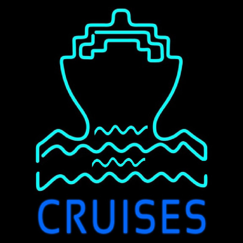 Blue Cruise Neon Sign