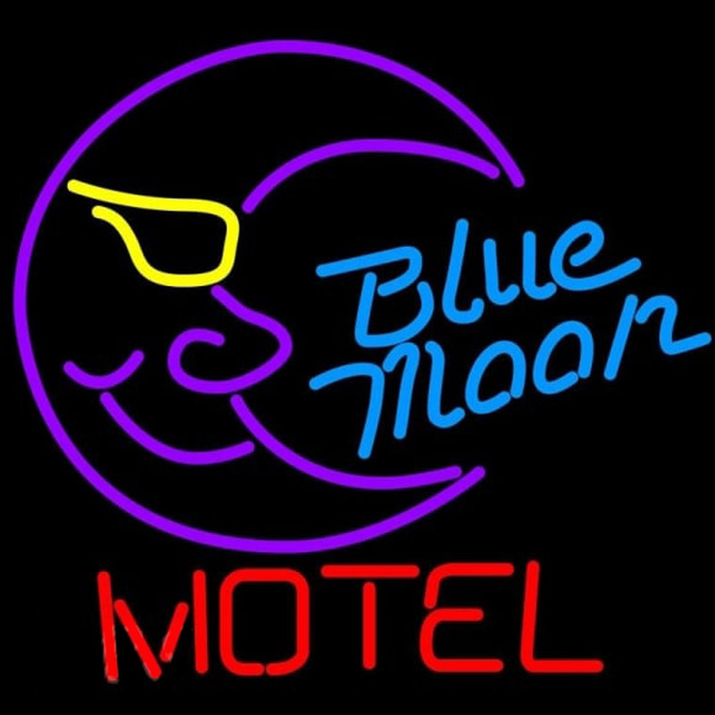 Blue Moon Motel Beer Sign Neon Sign