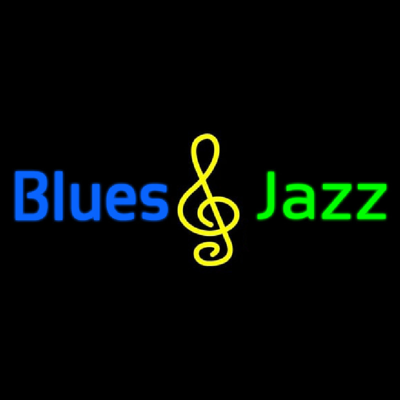 Blues Jazz Neon Sign