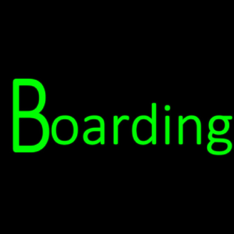 Boarding Veterinary Pets Neon Sign