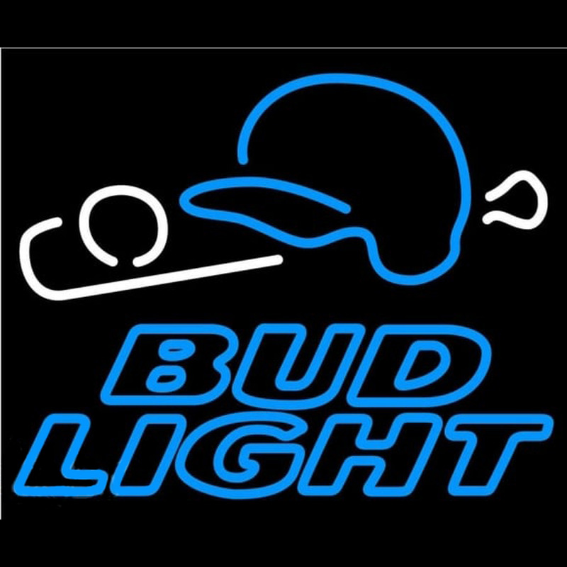 Bud Light Baseball Beer Sign Neon Sign