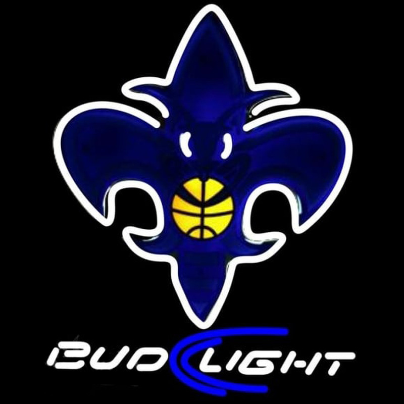 Bud Light Charlotte Hornets Bar Light Beer Sign Neon Sign