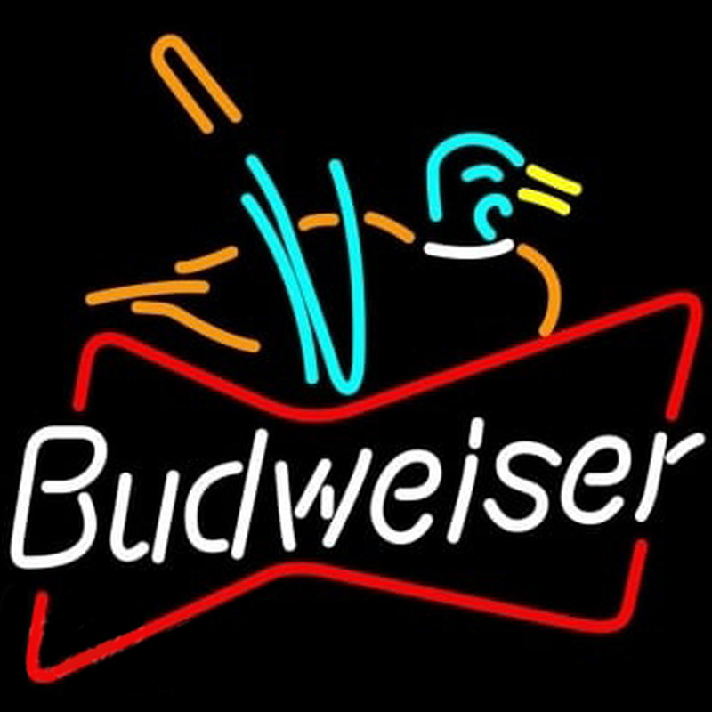 Budweiser Duck Neon Sign