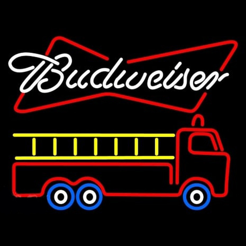 Budweiser Fire Brigade Neon Sign