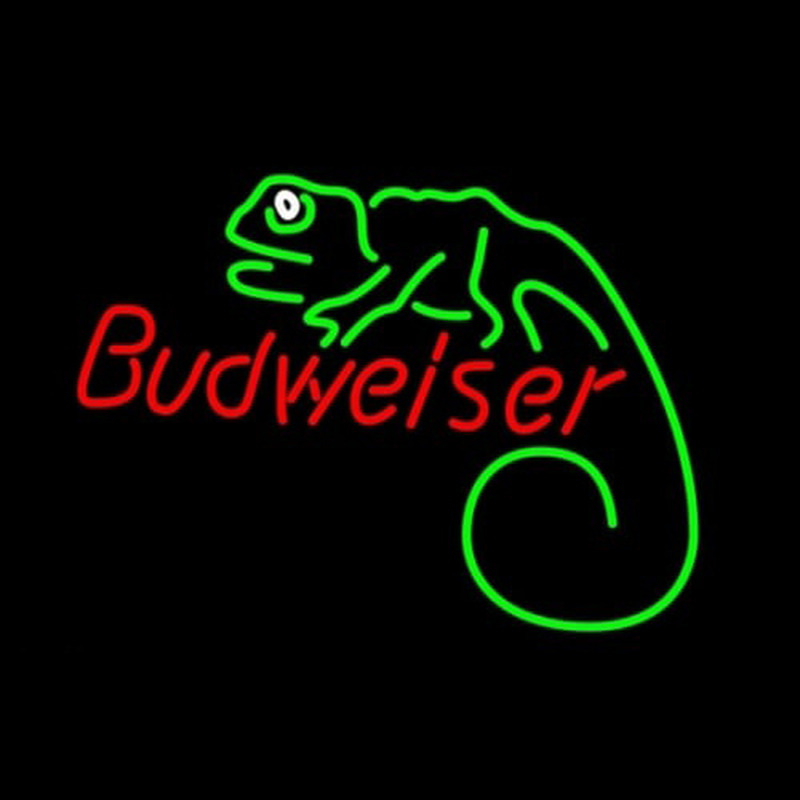 Budweiser Louie Lizard Neon Sign