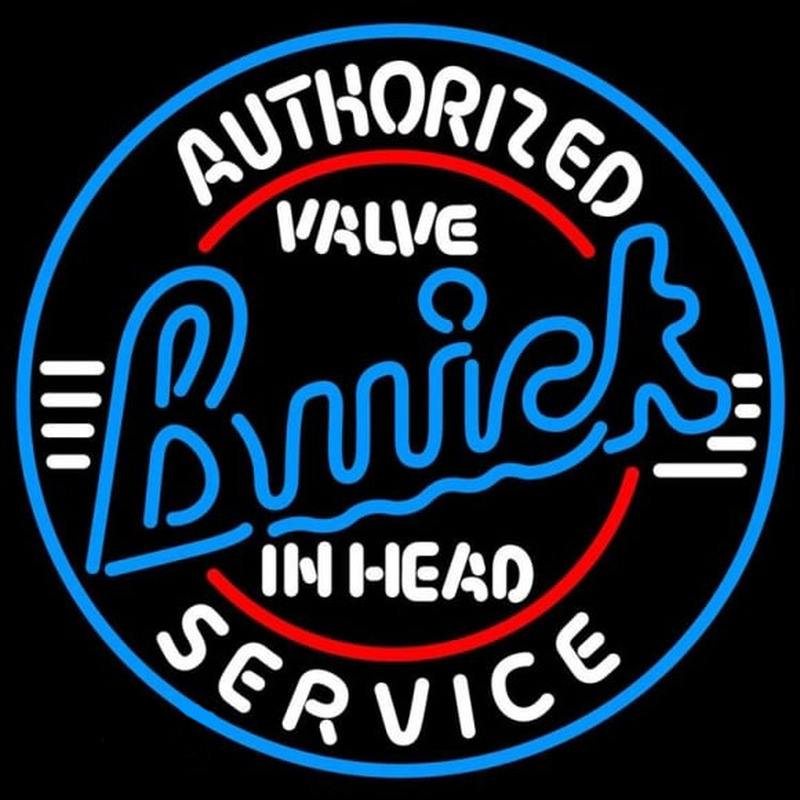 Buick Authorized Service Neon Sign