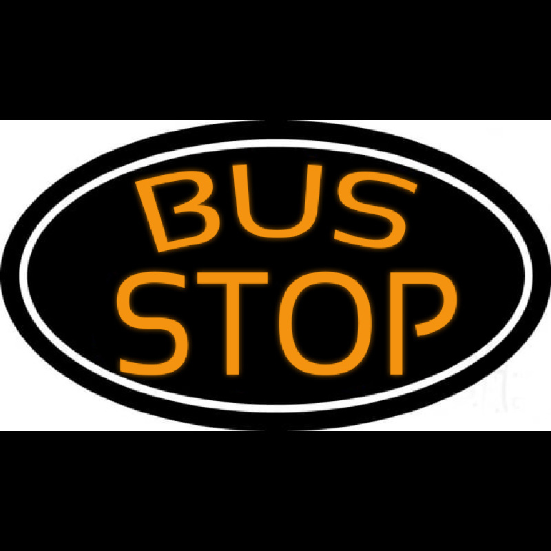 Bus Stop Neon Sign