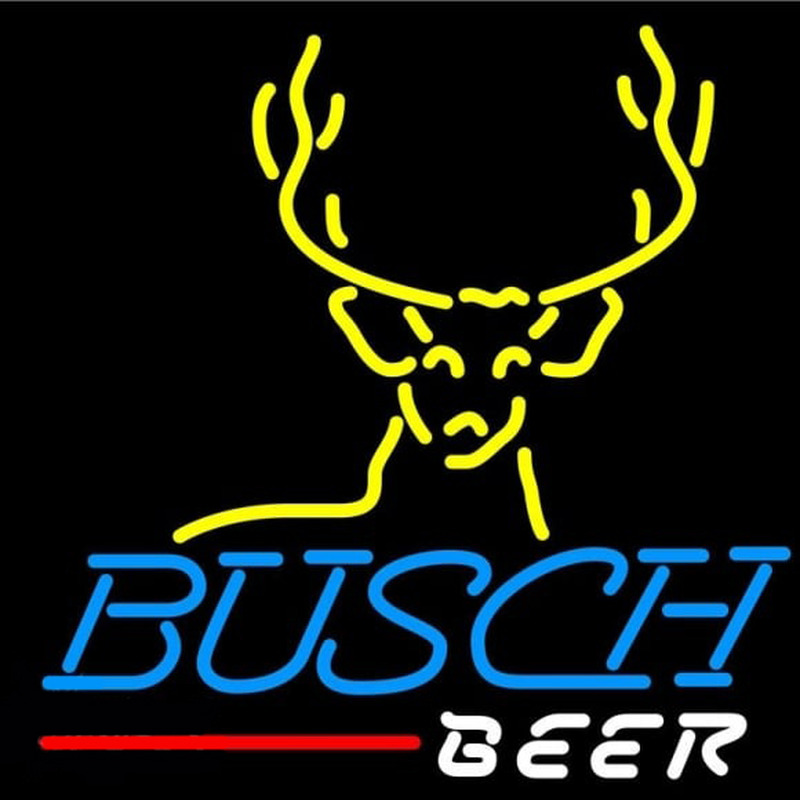 Busch Deer Buck Beer Sign Neon Sign