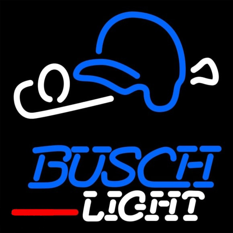 Busch Light Baseball Beer Sign Neon Sign