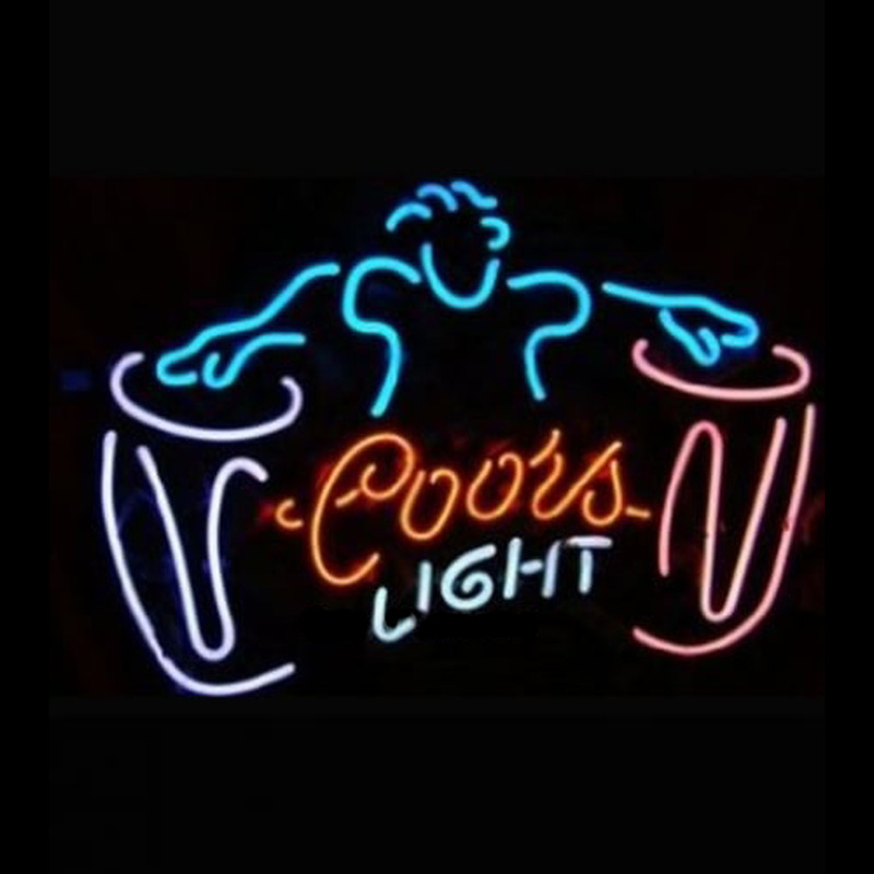 COORS LIGHT DRUM Neon Sign