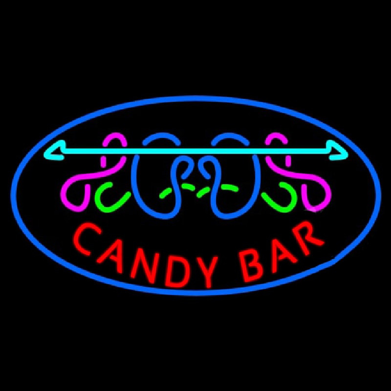 Candy Bar Neon Sign