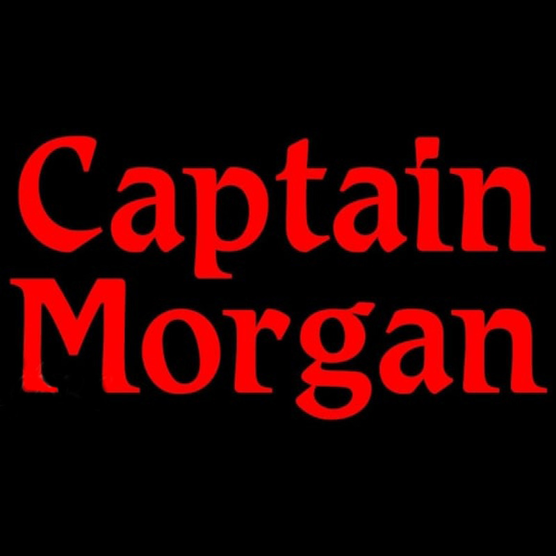 Captain Morgan Red Beer Sign Neon Sign