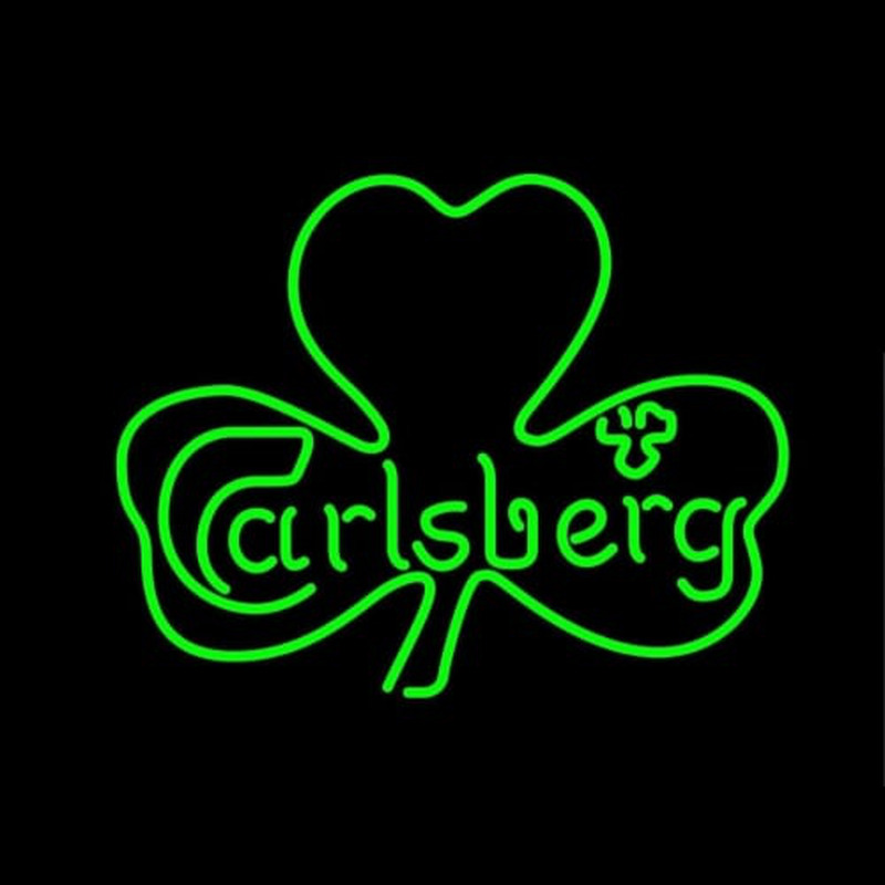 Carlsberg Leaf Neon Sign