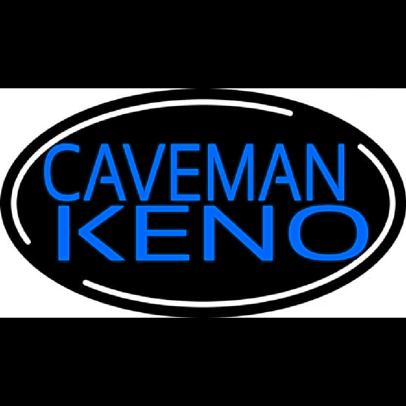 Caveman Keno 4 Neon Sign