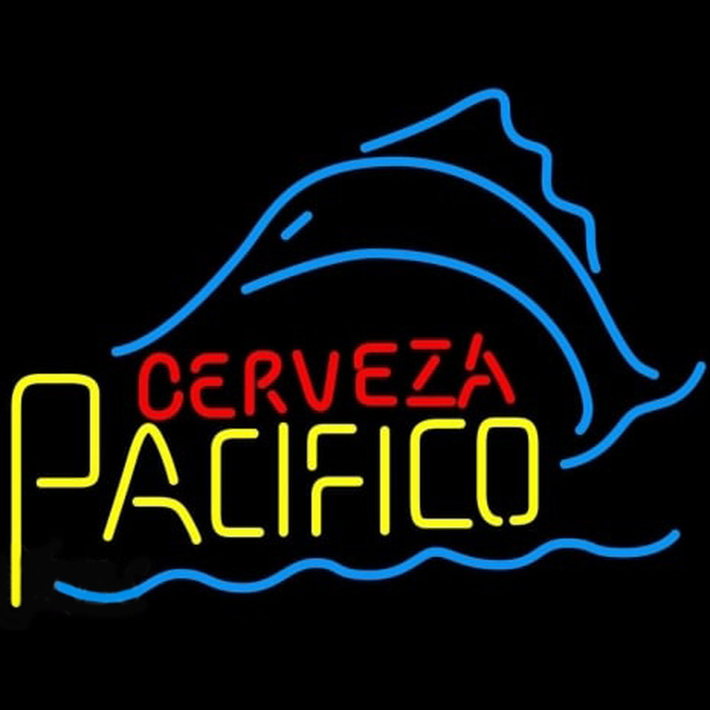 Cerveza Pacifico Sailfish Neon Sign