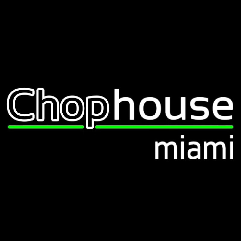 Chophouse Double Stroke Neon Sign