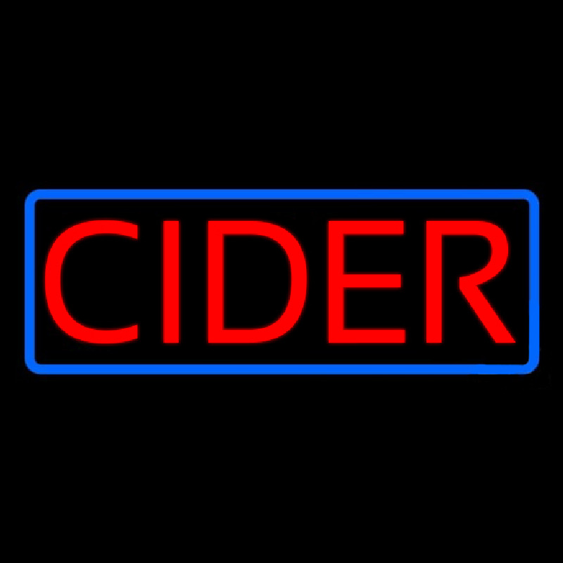 Cider Neon Sign