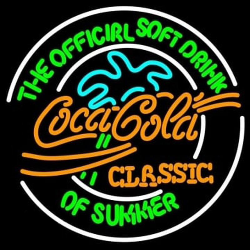 Coca Cola Classic Neon Sign