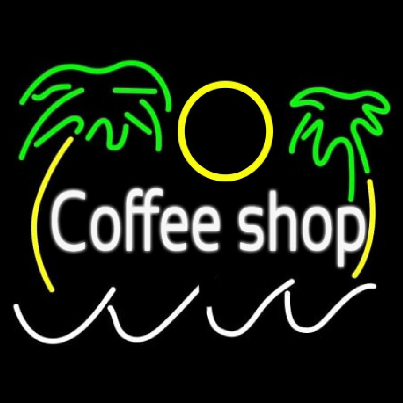 Coffee Shop Neon Sign