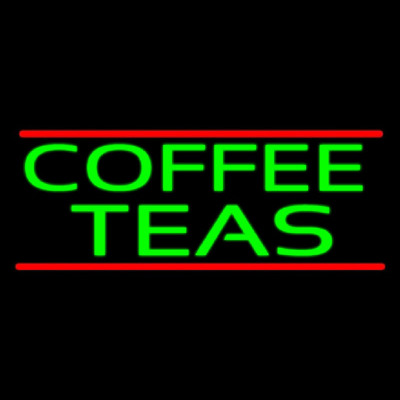 Coffee Teas Neon Sign