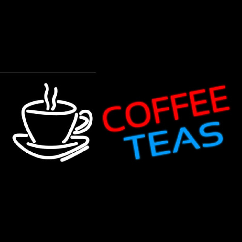 Coffee Teas Neon Sign