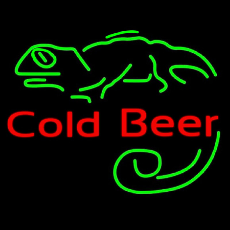 Cold Beer Bar Neon Sign