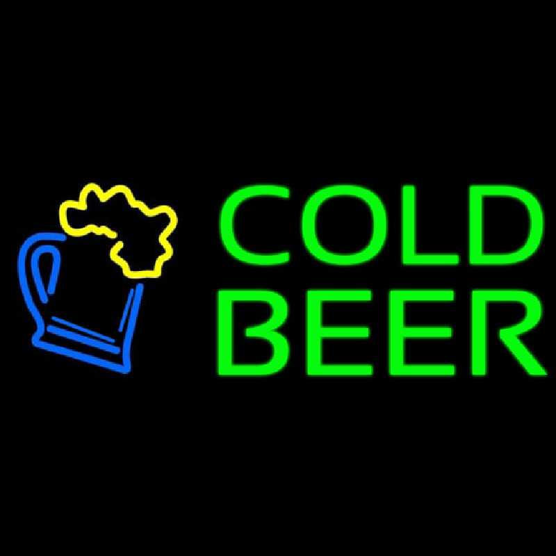 Cold Beer Neon Sign