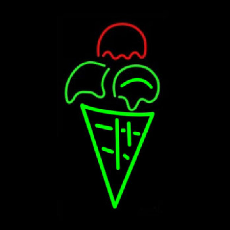 Cone Ice Cream Neon Sign