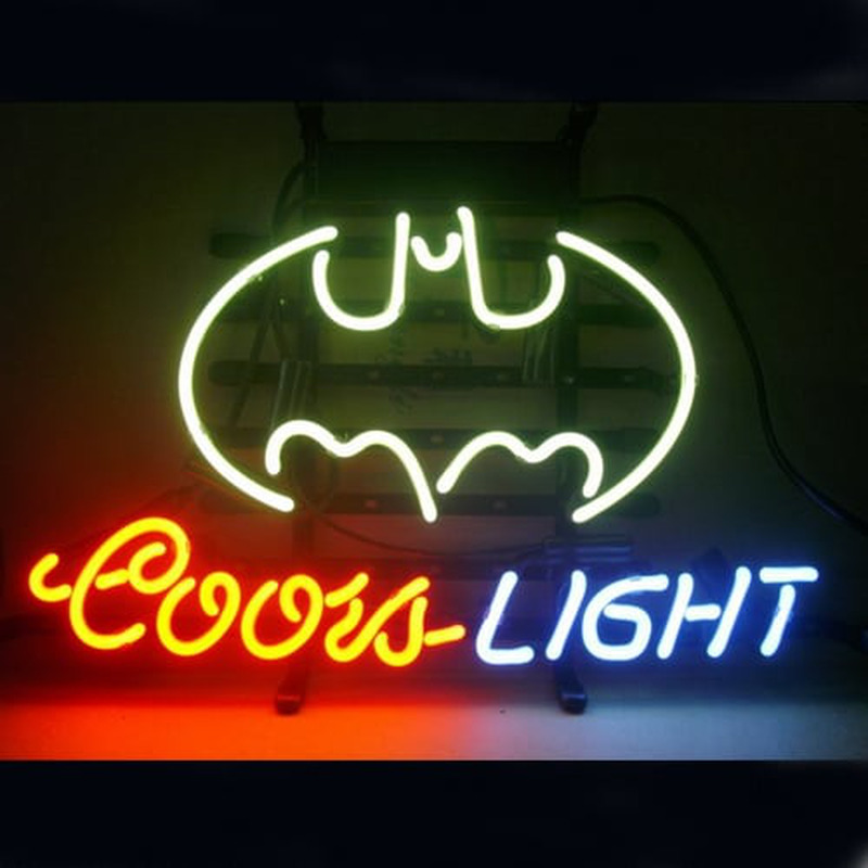 Coors Batman Beer Neon Sign