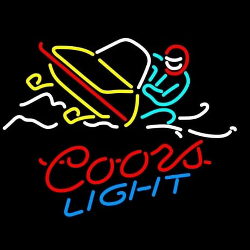 Coors Light Snowmobile Neon Sign