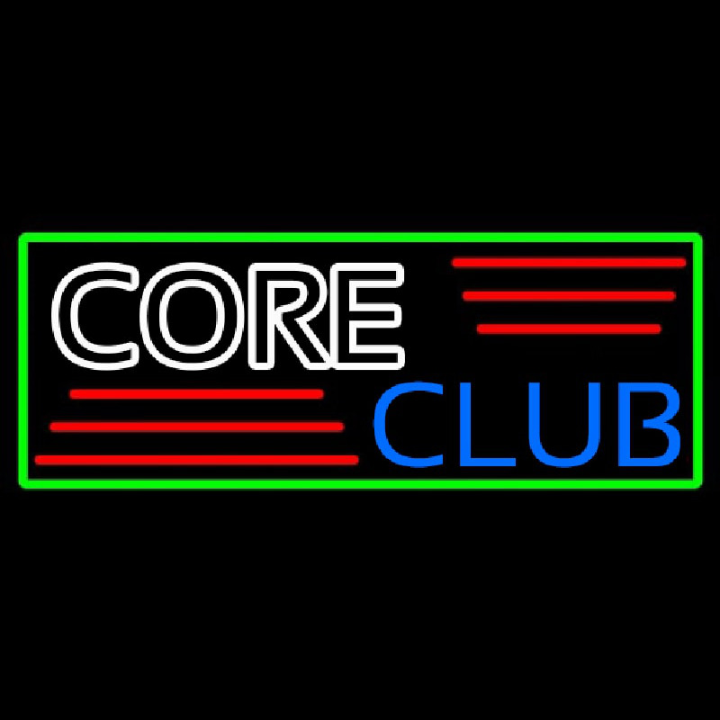 Core Club Neon Sign