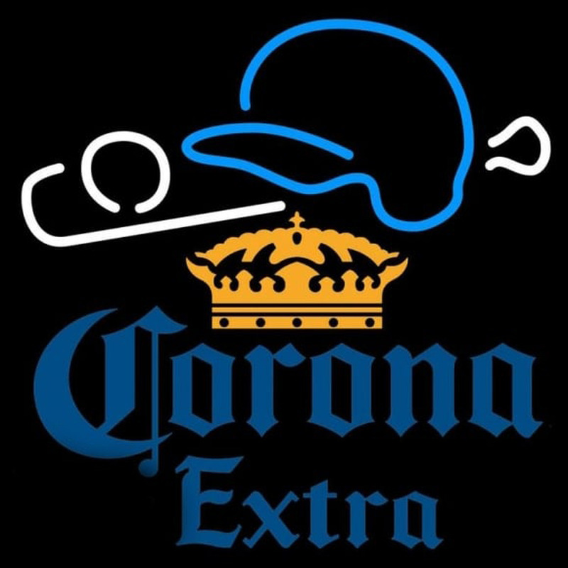 Corona E tra Baseball Beer Sign Neon Sign