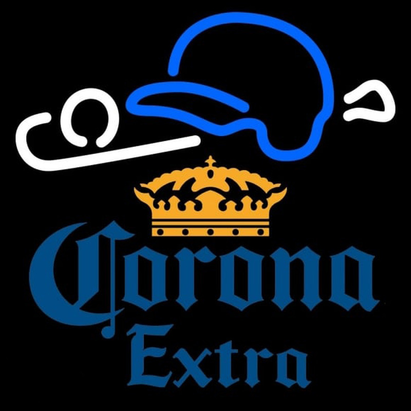 Corona E tra Baseball Beer Sign Neon Sign