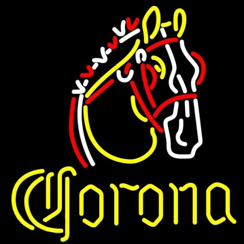 Corona Horse Beer Sign Neon Sign