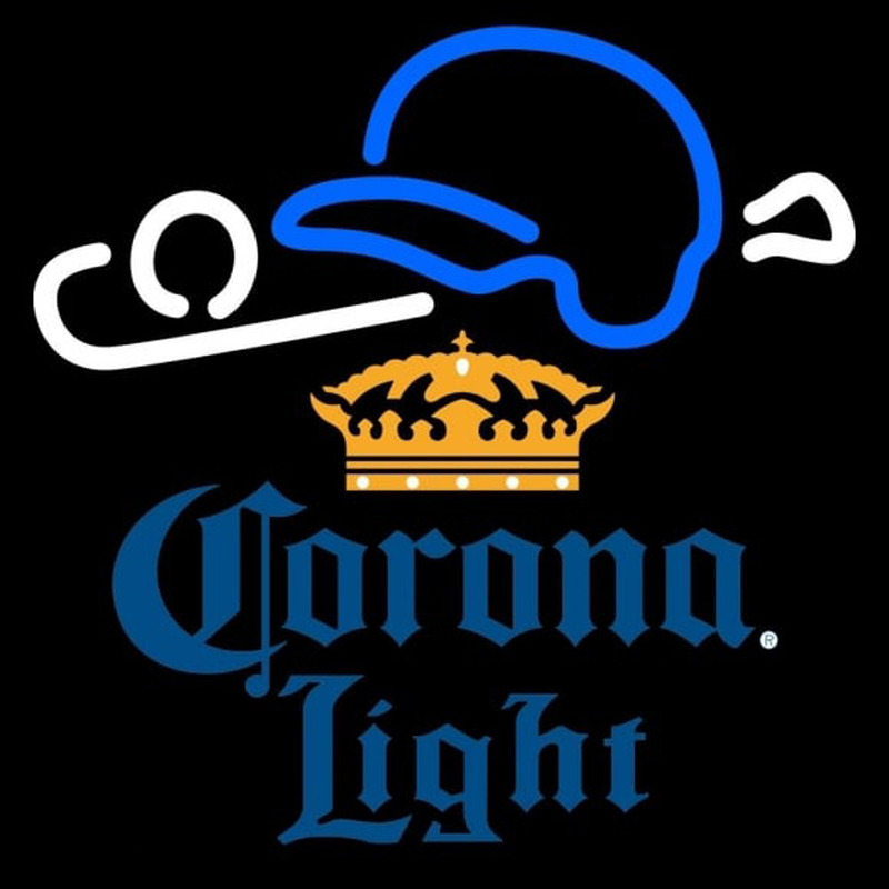 Corona Light Baseball Beer Sign Neon Sign