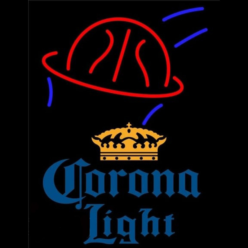 Corona Light Basketball Beer Sign Neon Sign