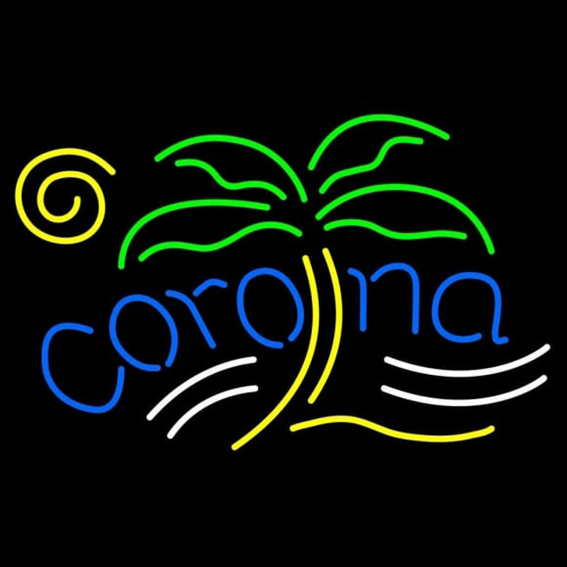 Corona Palm Beer Sign Neon Sign