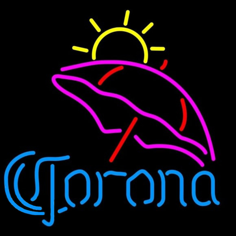 Corona Umbrella Beer Sign Neon Sign