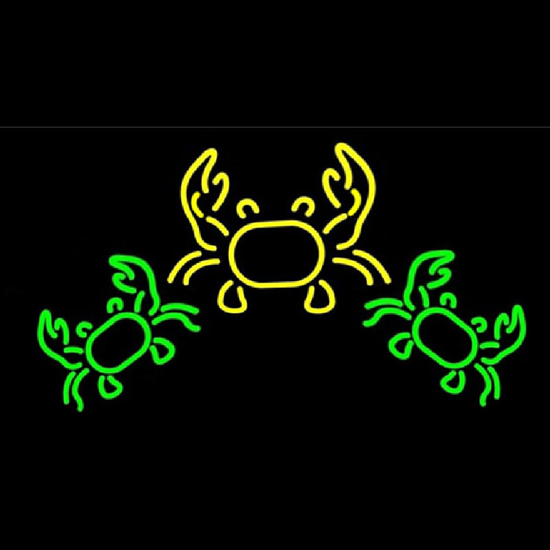 Crabs Logo 1 Neon Sign