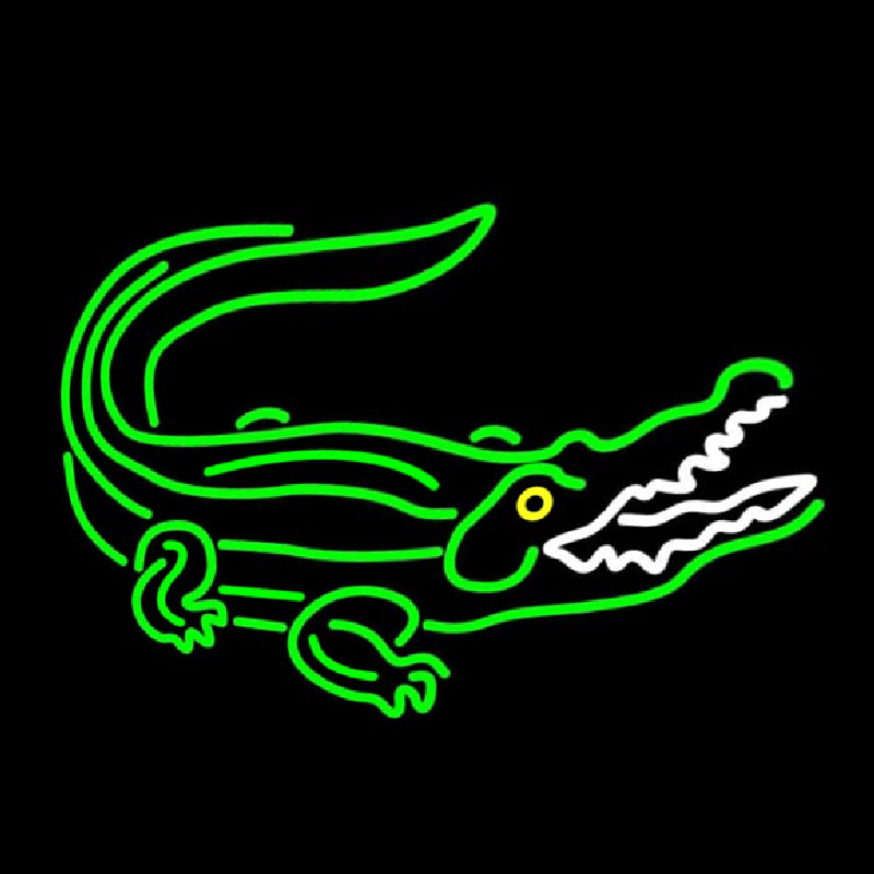 Crocodile Neon Sign